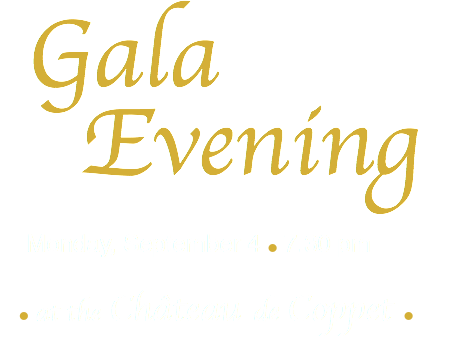  Gala Evening   Monday, September 4 • 7.30 pm   • at the Château de Coppet • 